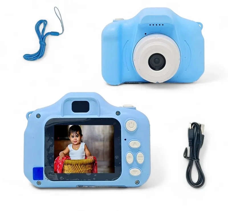 *MINI CAMERA* Jumon Kids Camera Mini HD Screen 1080P Projection Video photo  recording Camera Toys Children Baby Gifts Birthday Digital Children Camera Random colour