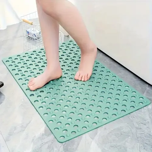 BATHROOM INSIDE MAT  BIG SIZE VACUUM MAT IDEAL FOR SHAWER & WASH CLOTHS ANTI SKID MAT RANDOM COLOUR
