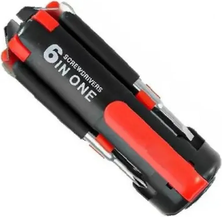 6 IN 1 TOOL KIT WITH TORCH   5PC SCREW DRIVER SET WITH TORCH BETTRY OPRETTE BETTRY NOT INCLUDE PREMIUM QUALITY